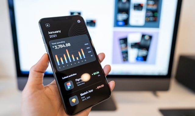 Screen for mobile app testing