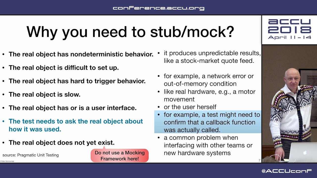 Mocking Framworks Thought of Dangerous? - handla.it