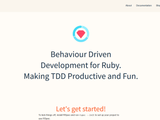 RSpec - Open Source Behavior-Driven Development for Ruby