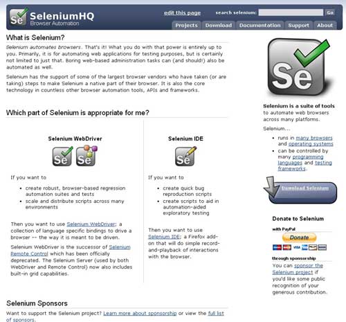 Considerations for Sofware Testing Best Practices With Selenium