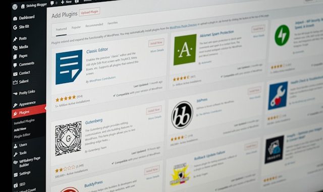 Wordpress screen plugins